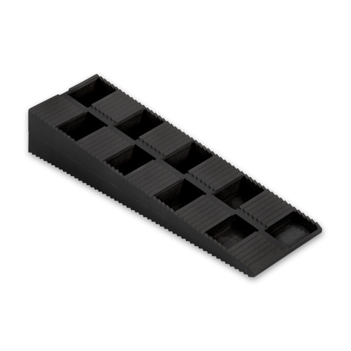 Montagekeil schwarz, Polypropylen, 135 × 43 × 24 mm: Produktansicht