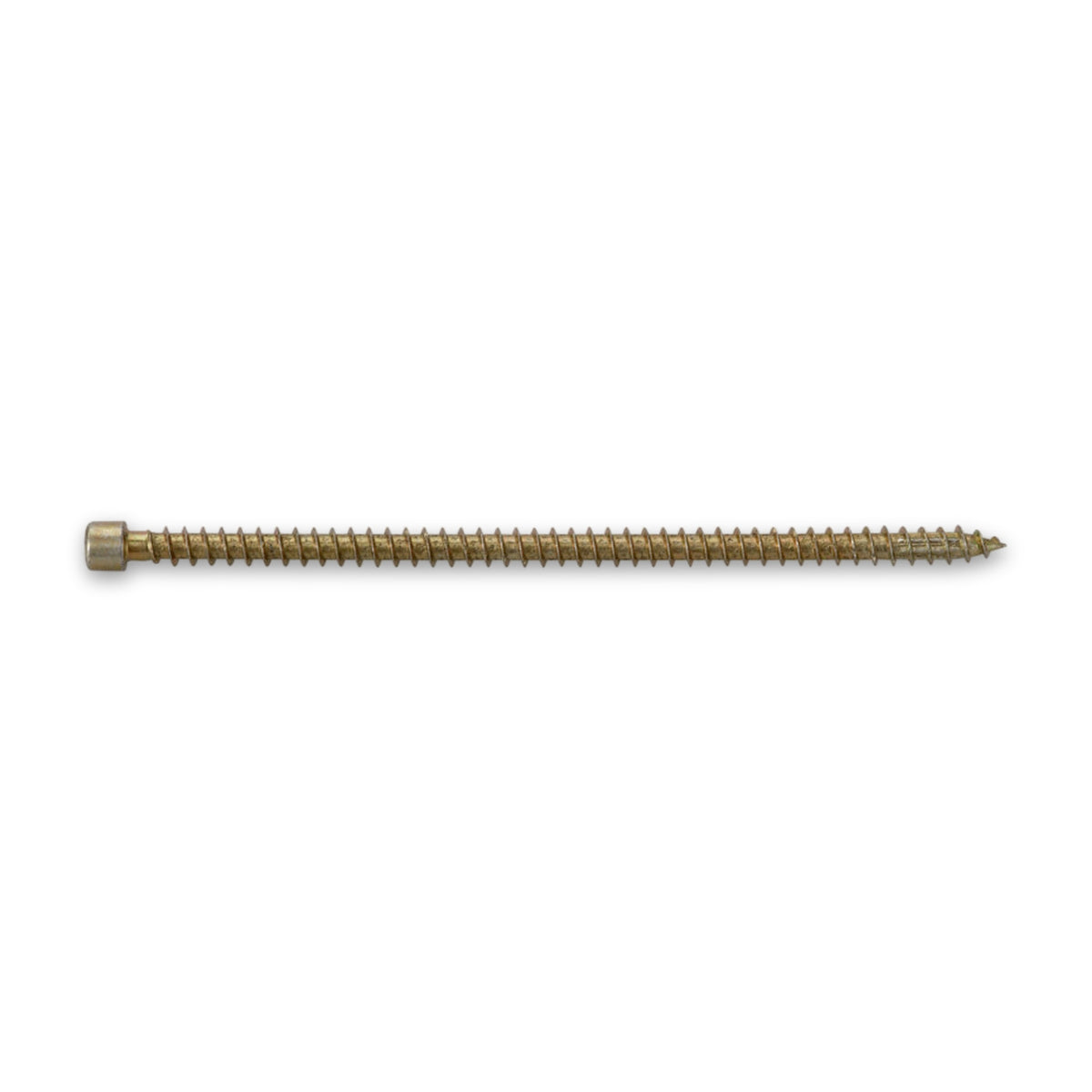 Holzbauschraube TX Zylinderkopf, Vollgewinde, gelb verzinkt, 8 mm: Produktansicht