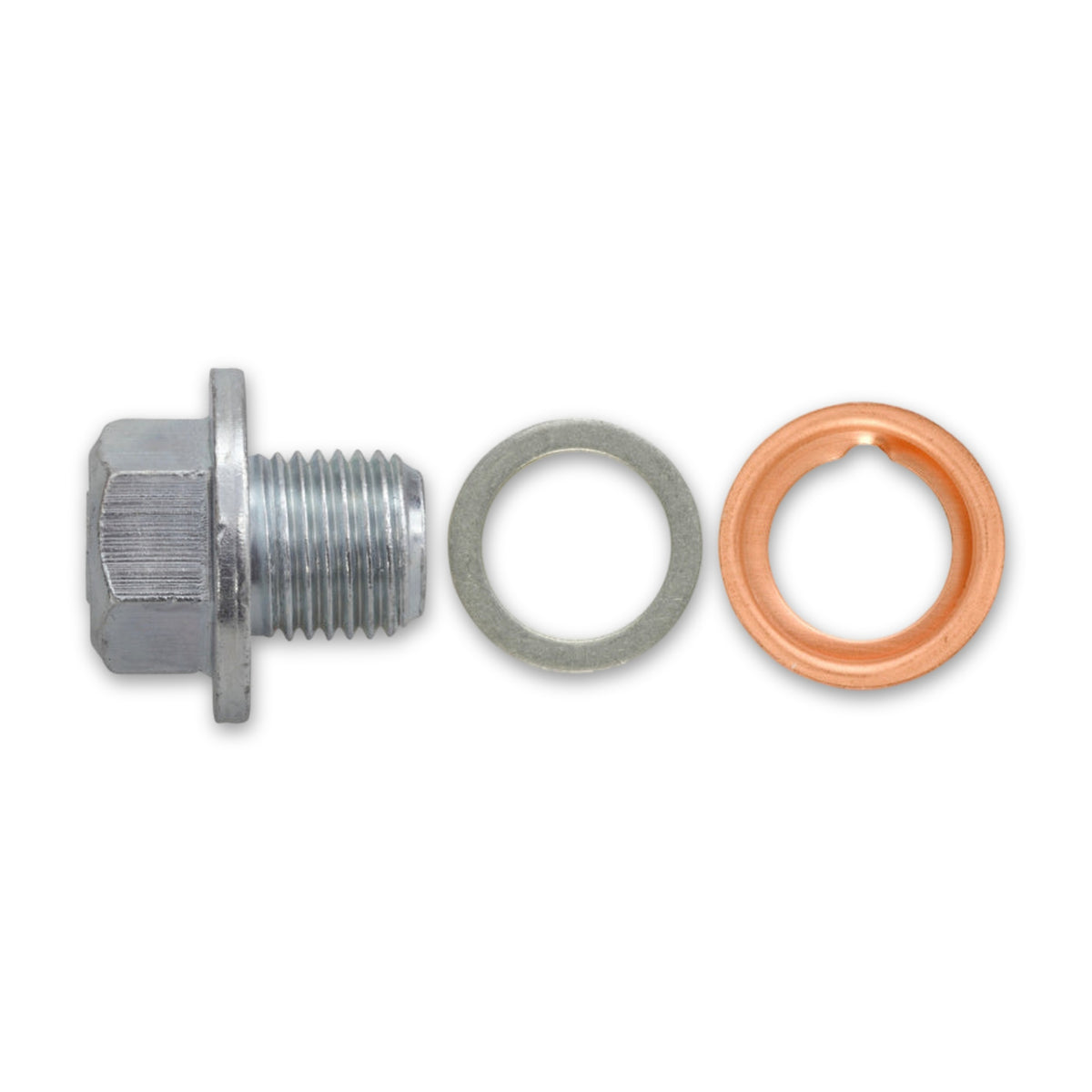 Kfz-Ölablassschraube M12 × 1,25 × 11 mit Dichtring, Stahl verzinkt: Produktansicht