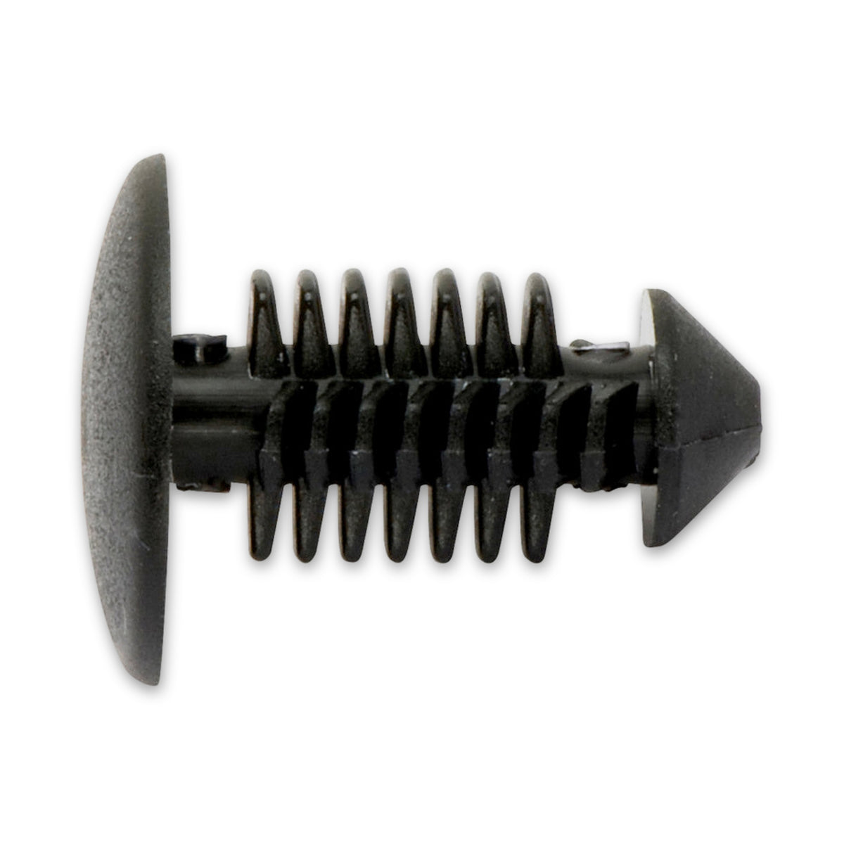 Schwarzer Kfz-Motorhauben-Abdeckstopfen – dk 14 mm: Produktansicht