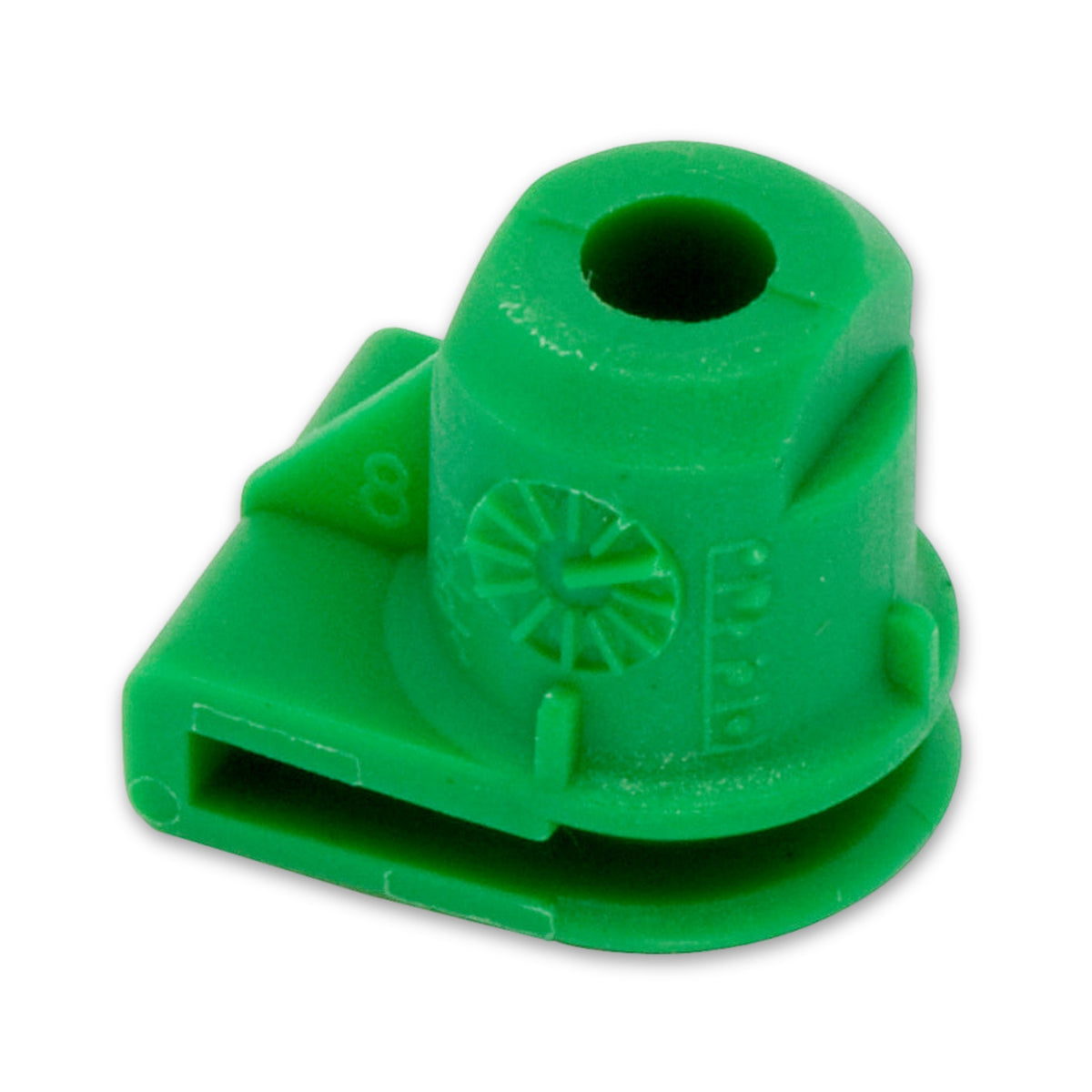 Kfz-Klemmmutter grün, Kunststoff, 16,5 × 12 mm: Produktansicht