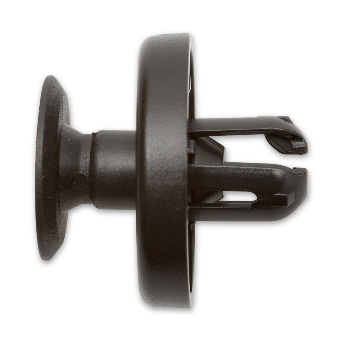 Kfz-Kunststoffspreizniet schwarz, dk 18 mm, Hülse 17 mm: Produktansicht