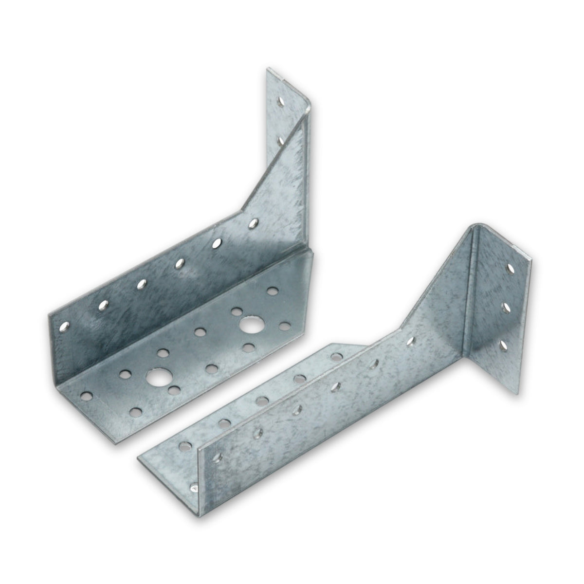 Balkenschuh 2-teilig, Stahl sendzimirverzinkt, 30 × 140 × 2 mm: Produktansicht