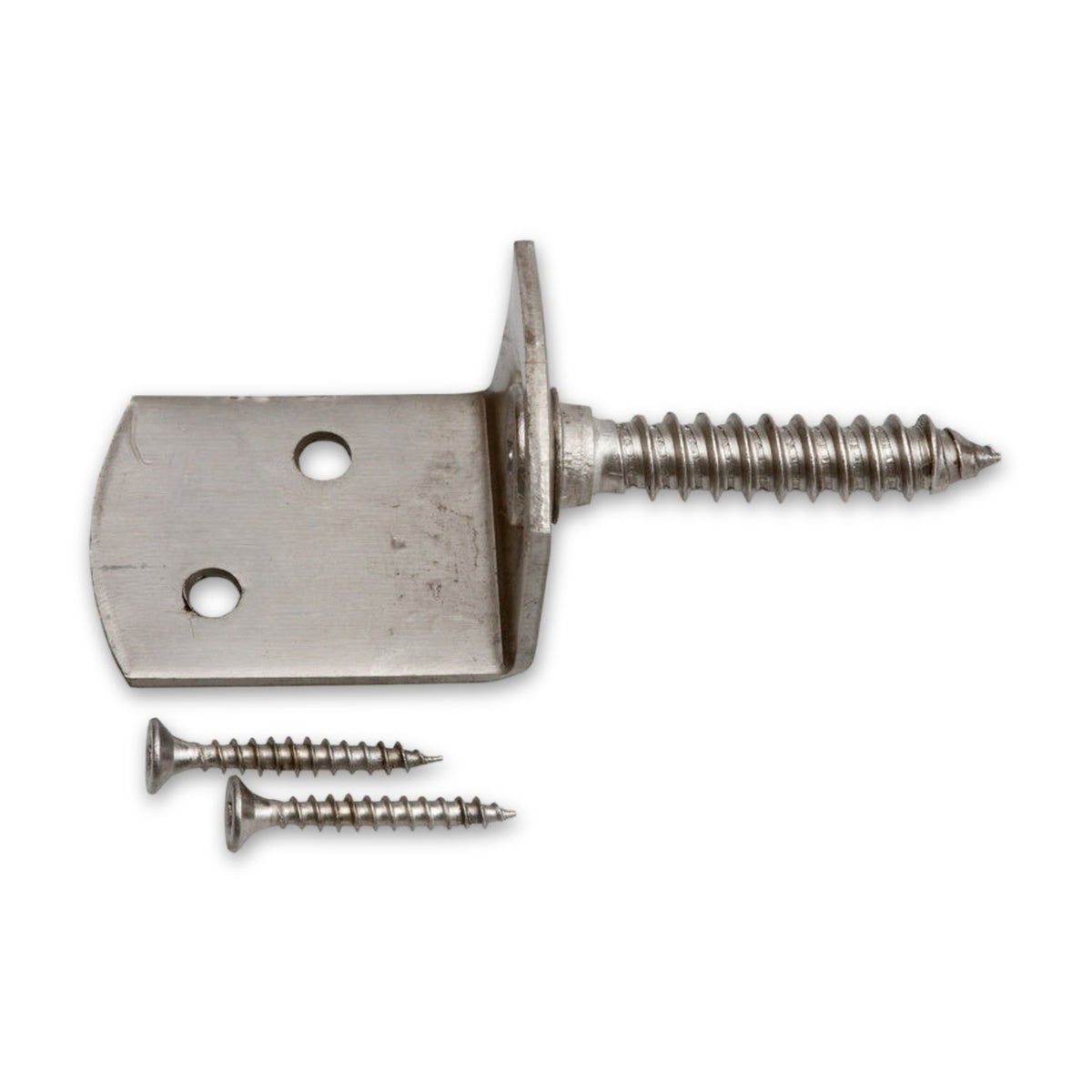 Flechtzaunbeschlag-Befestigungssatz, Edelstahl A2, 30 × 28 × 38 mm: Produktansicht