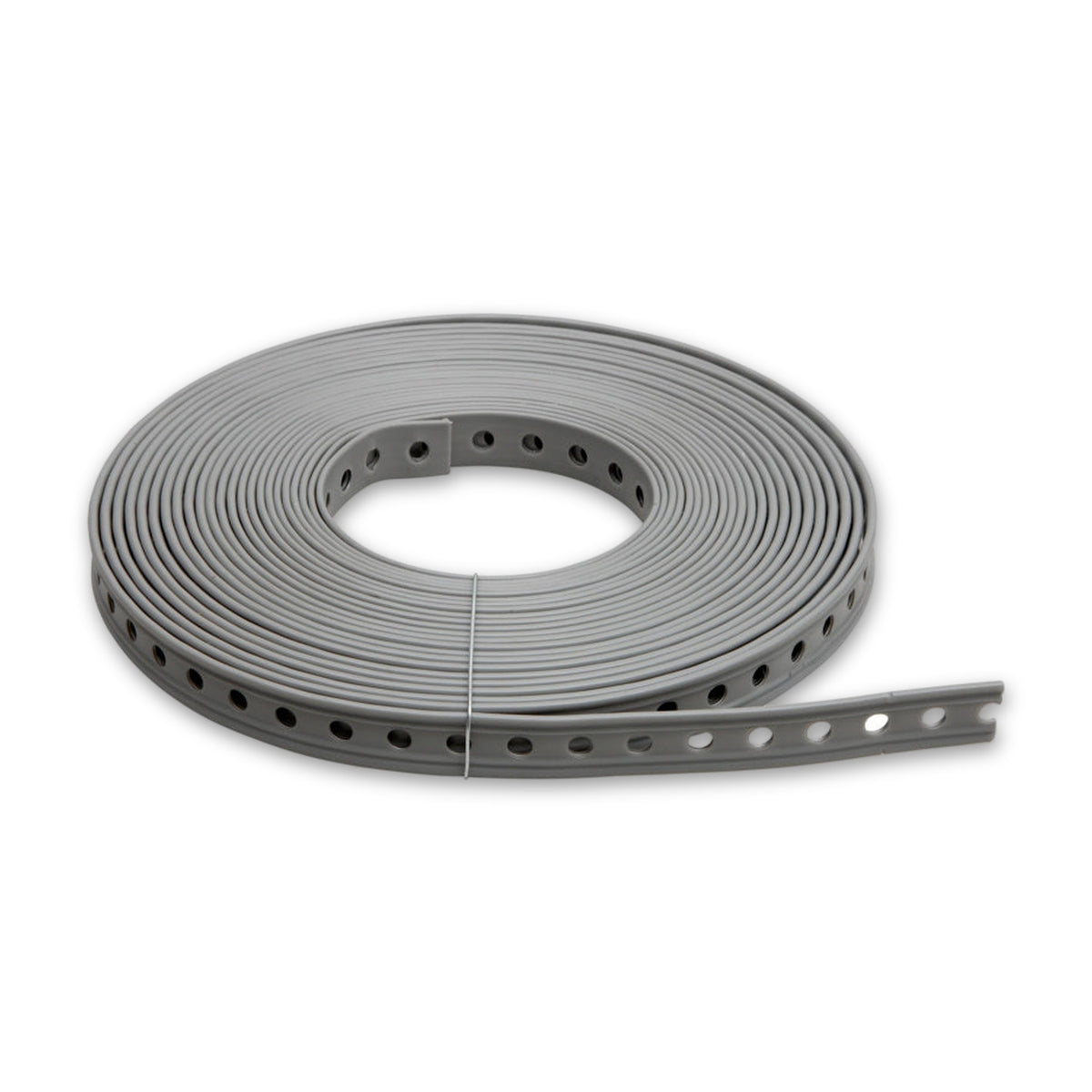 Montagelochband kunststoffummantelt, Stahl, 19 mm × 10 m: Produktansicht
