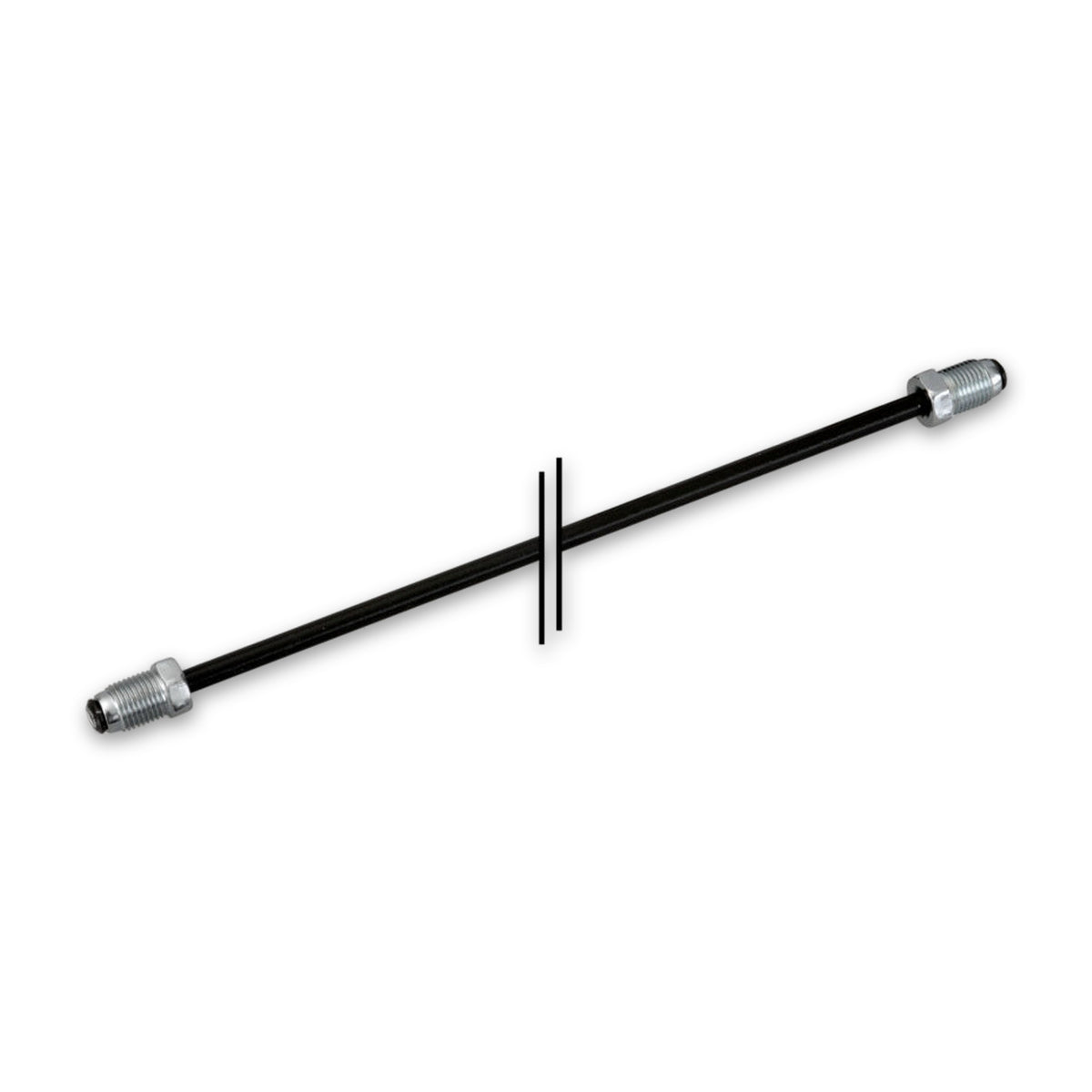 Kfz-Bremsleitungsstück Bördel F, Stahl, 4,75 mm: Produktansicht
