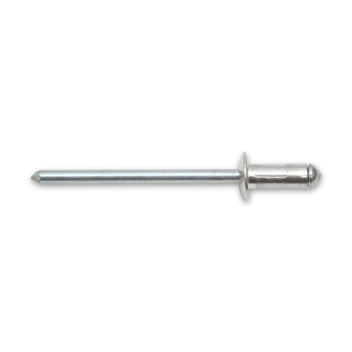 Mehrbereichsblindniet Flachrundkopf, Aluminium und Stahl, Dorn 27 mm: Produktansicht