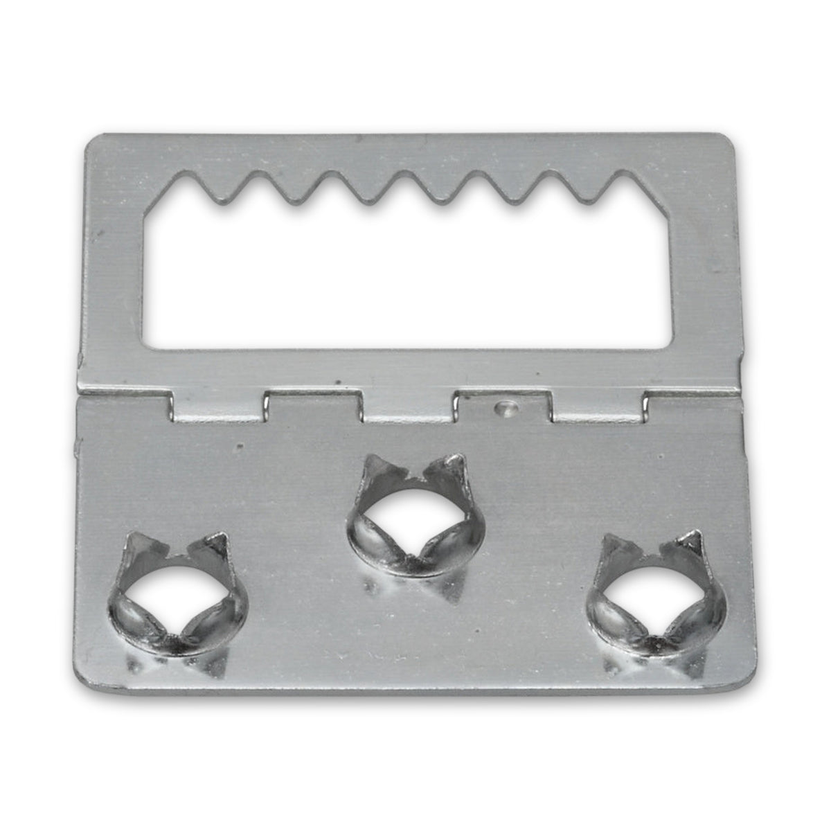 Bilderaufhänger mit Scharnier, Stahl verzinkt, 57 × 10 mm: Produktansicht