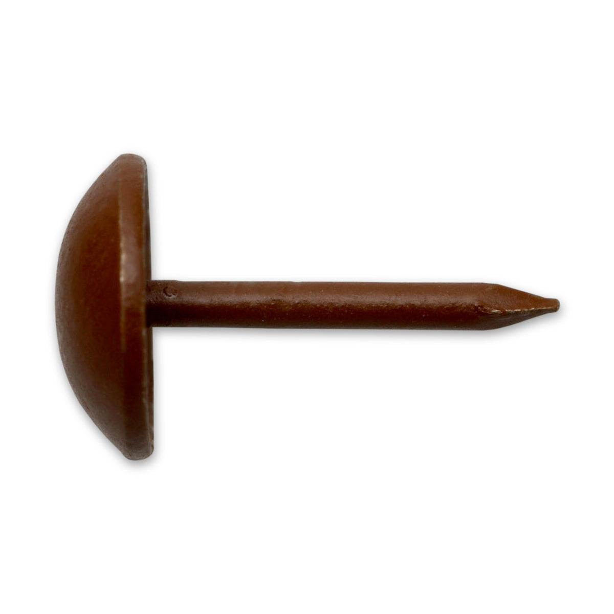 Polsternagel Halbrundkopf, Stahl braun, 9 × 13 mm: Produktansicht