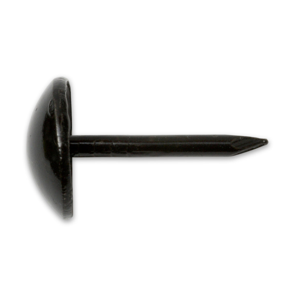 Polsternagel Halbrundkopf, Stahl schwarz, 9 × 13 mm: Produktansicht