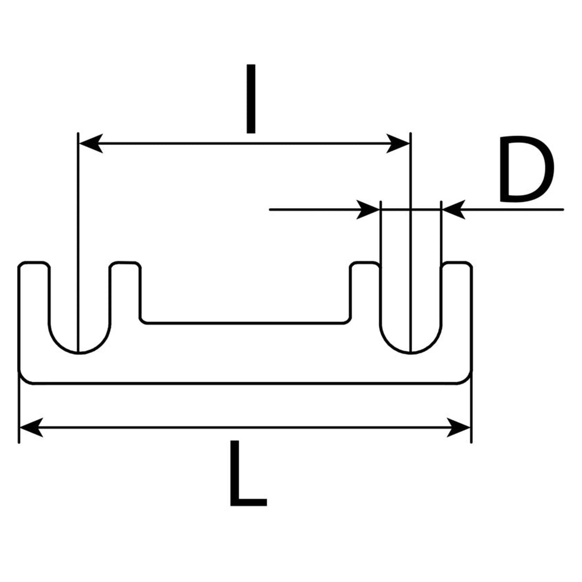 Kfz-Blechstreifensicherung, 32 V, Breite 11 mm: Produktansicht