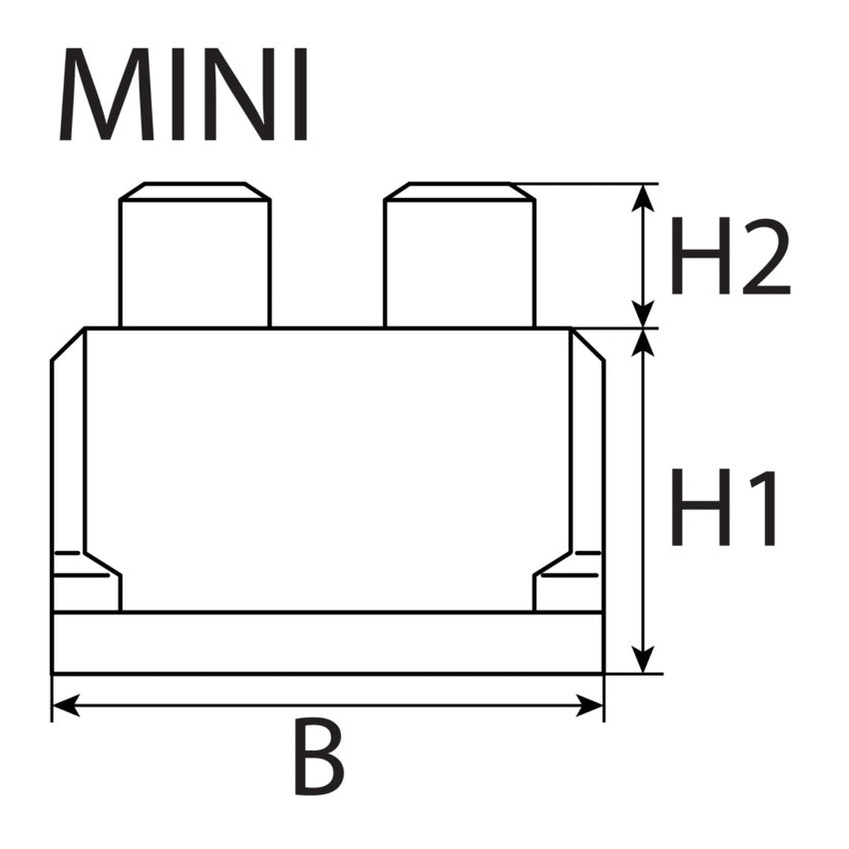 Kfz-Flachstecksicherungen-Set Mini, 3 bis 30 A, 8-teilig: Produktansicht