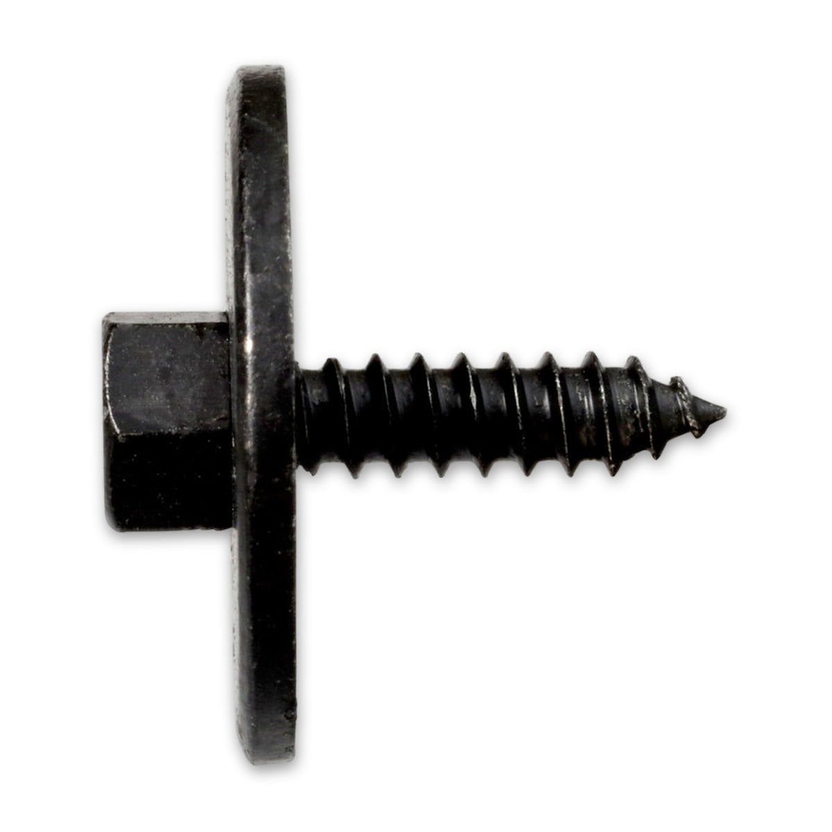 Kfz-Kombischraube mit fester Scheibe, 4,8 × 19 mm, schwarz verzinkt: Produktansicht