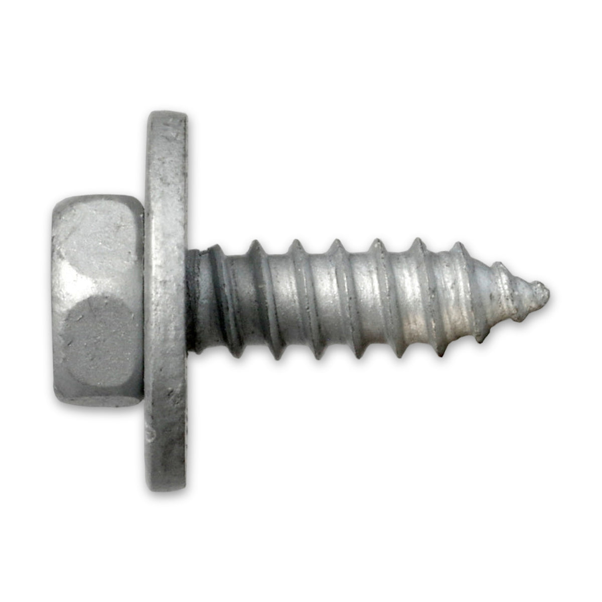Kfz-Kombischraube 4,8 × 16, Scheibe 15 mm, Zink-Lamelle silber: Produktansicht