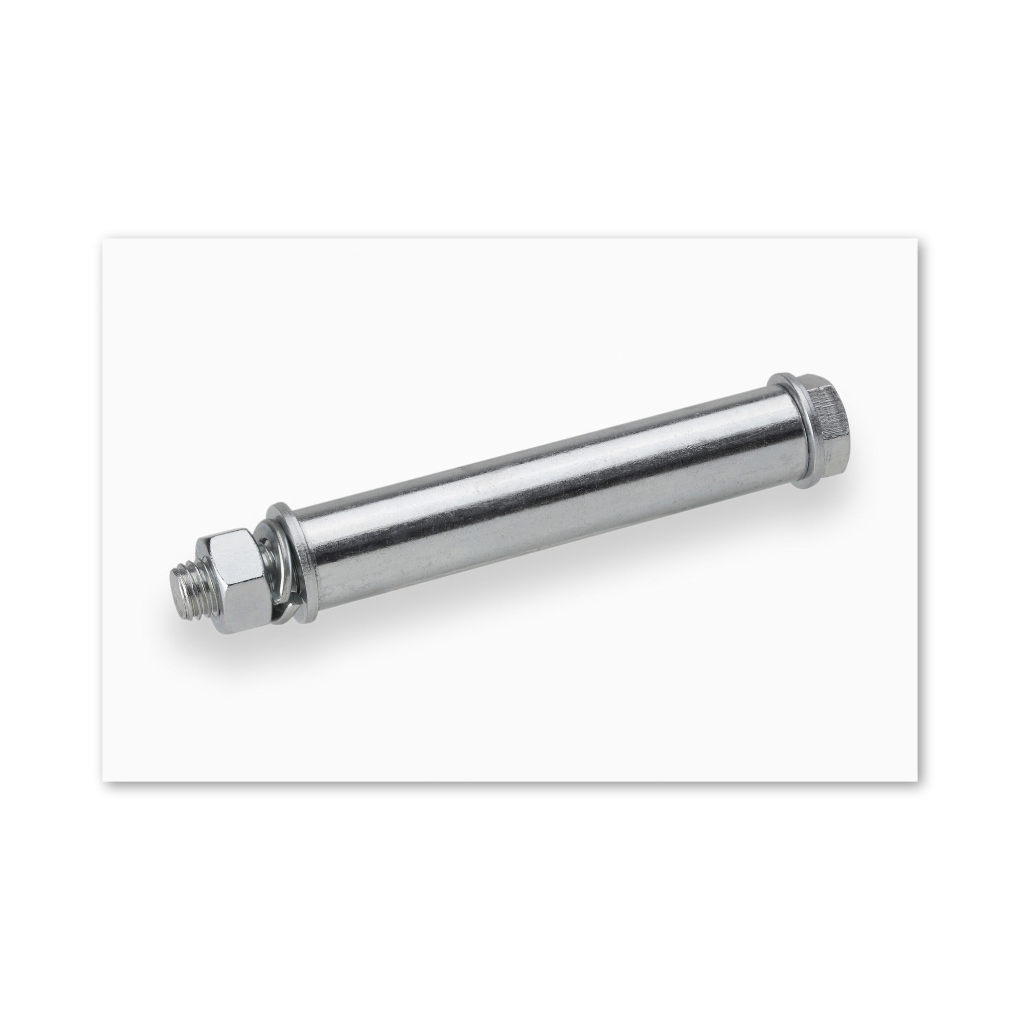 Achse 103 mm aus gehärtetem, verzinktem Stahl