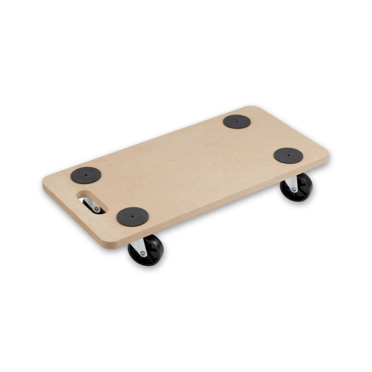 Transportroller eckig mit Polypropylenrollen, MDF, bis 200 kg: Produktansicht
