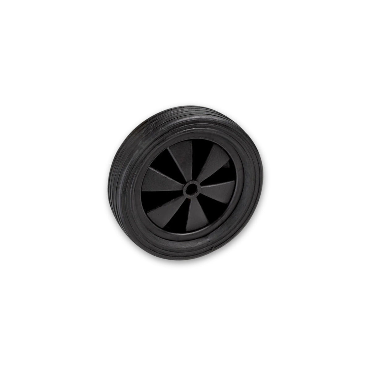 Ersatzrad PVC mit Gleitlager, schwarz, 150 mm, Traglast 150 kg: Produktansicht