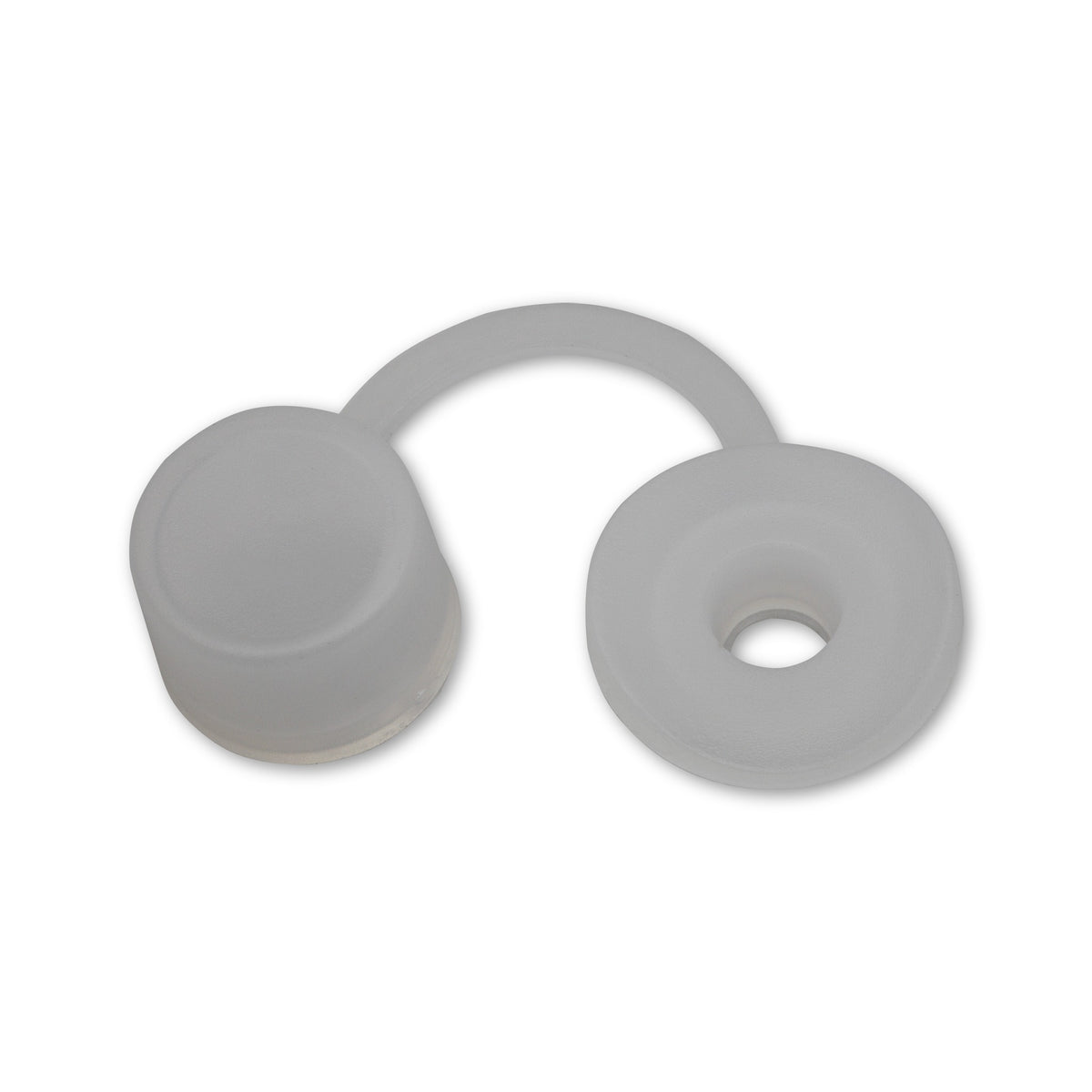 Dichtungskappe weiß mit Hütchen, Kunststoff, 21,2 mm: Produktansicht