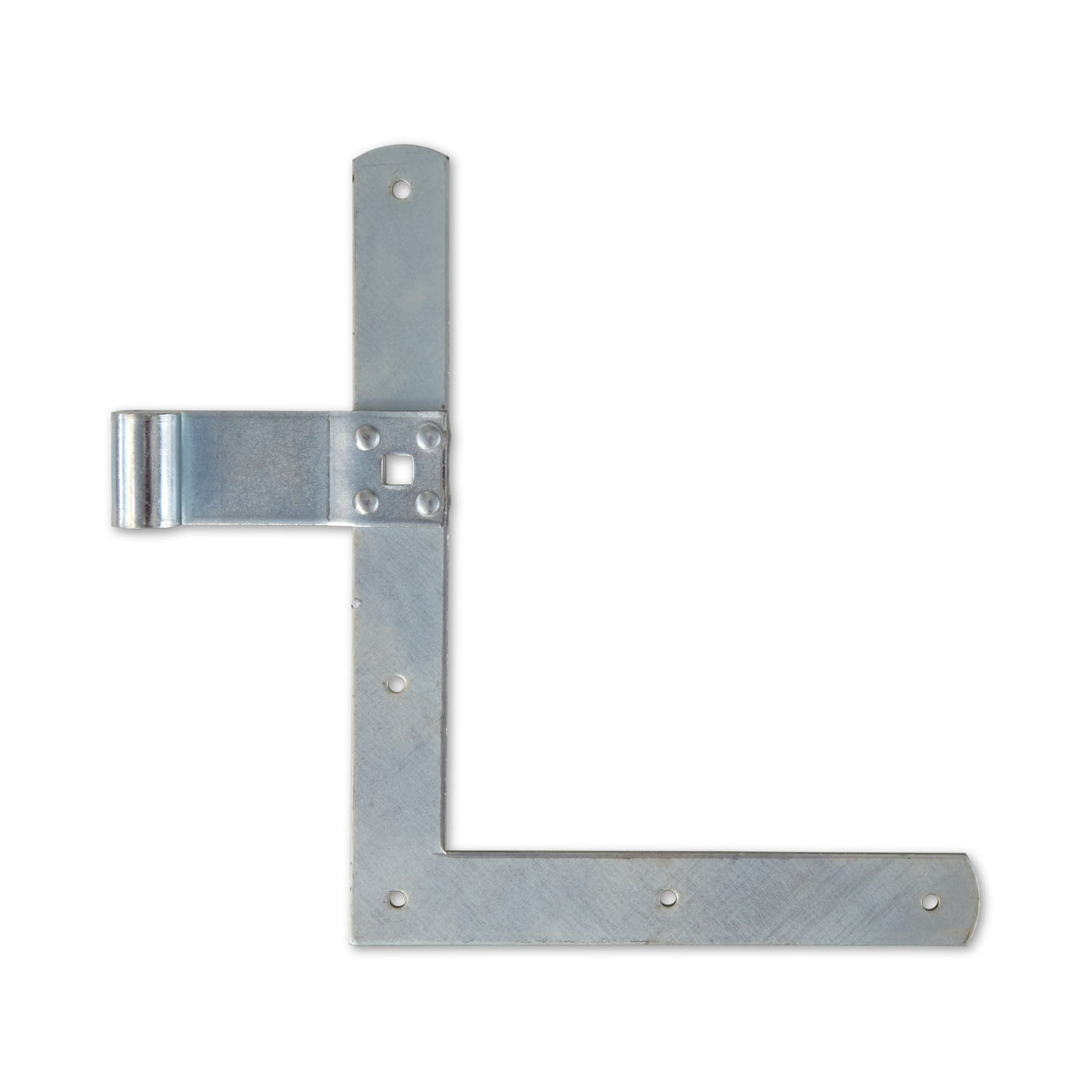 Fensterwinkelband links unten, Stahl verzinkt, 200 × 30 × 3 mm: Produktansicht