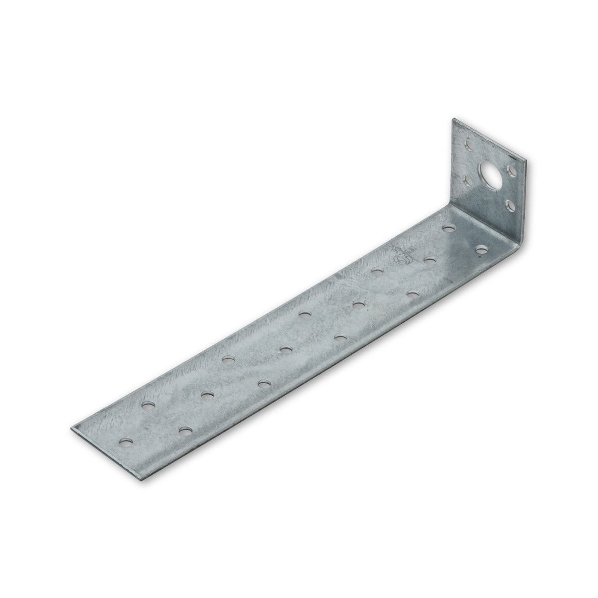 Flachstahlanker leicht, Stahl sendzimirverzinkt, 40 × 40 × 2 mm: Produktansicht