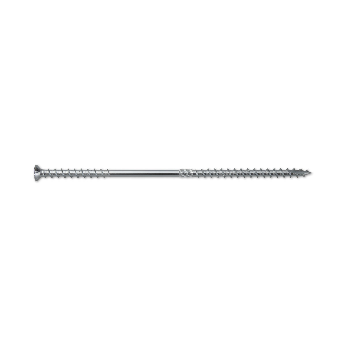 Holzbauschraube TX Senkkopf, Doppelgewinde, Stahl verzinkt, 8 mm: Produktansicht