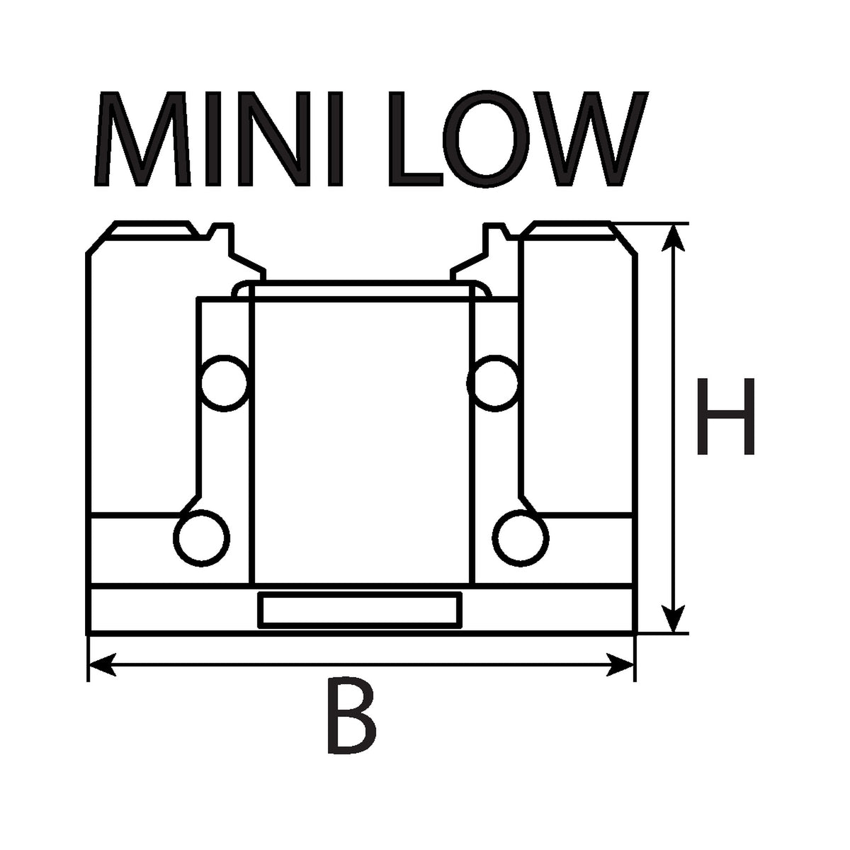 Kfz-Flachstecksicherungen-Set Mini Low Profile, 58 V, 4-teilig: Produktansicht