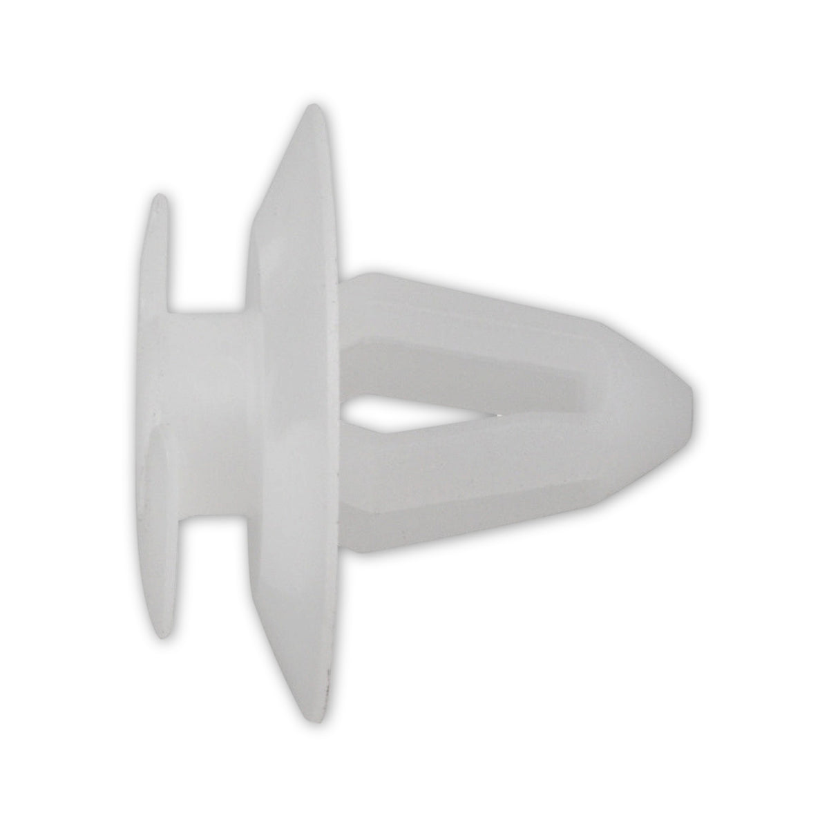 Kfz-Innenverkleidungsclip farblos, dk 18 mm, L 16 mm: Produktansicht