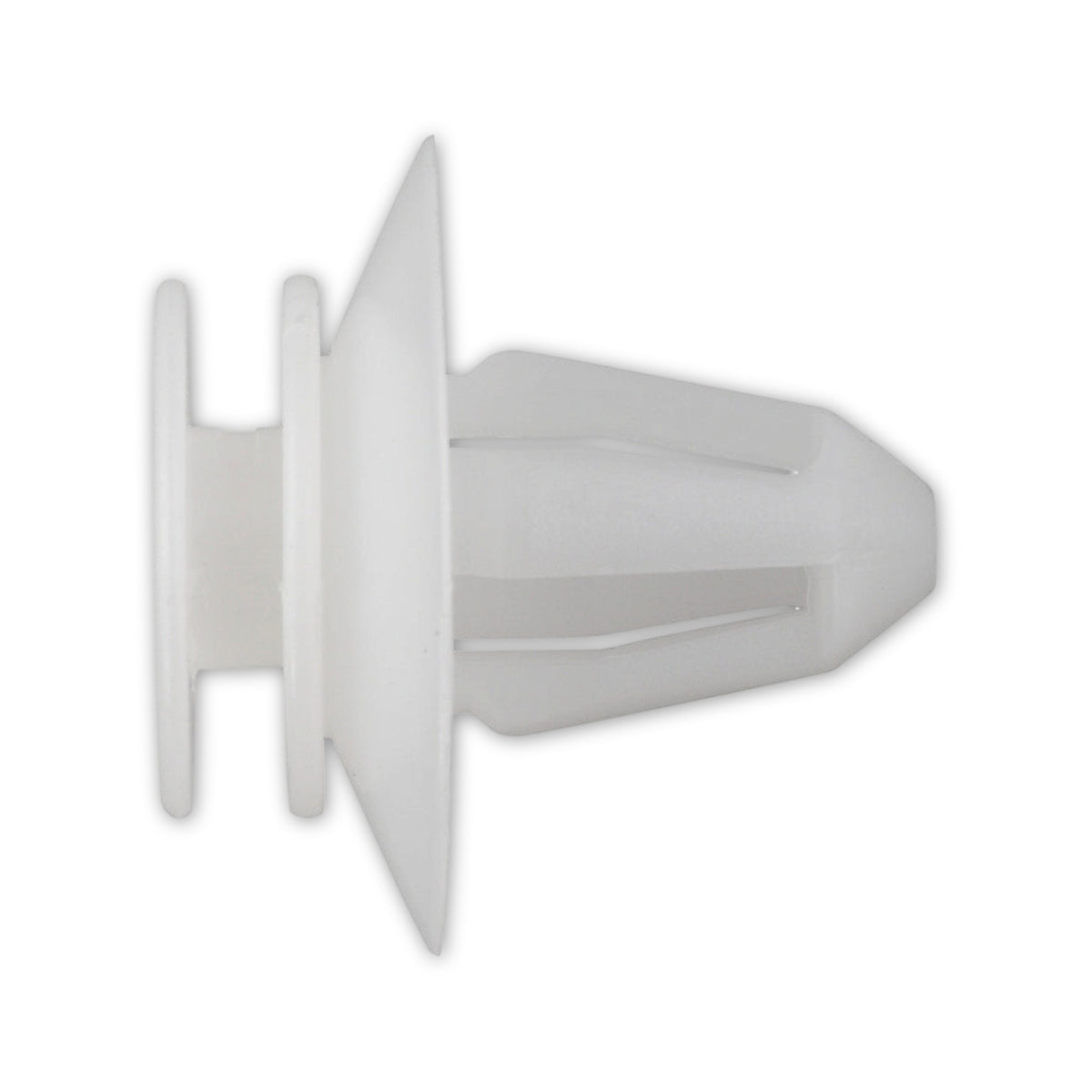 Kfz-Innenverkleidungsclip natur, Kunststoff, dk 20 mm, L 19 mm: Produktansicht