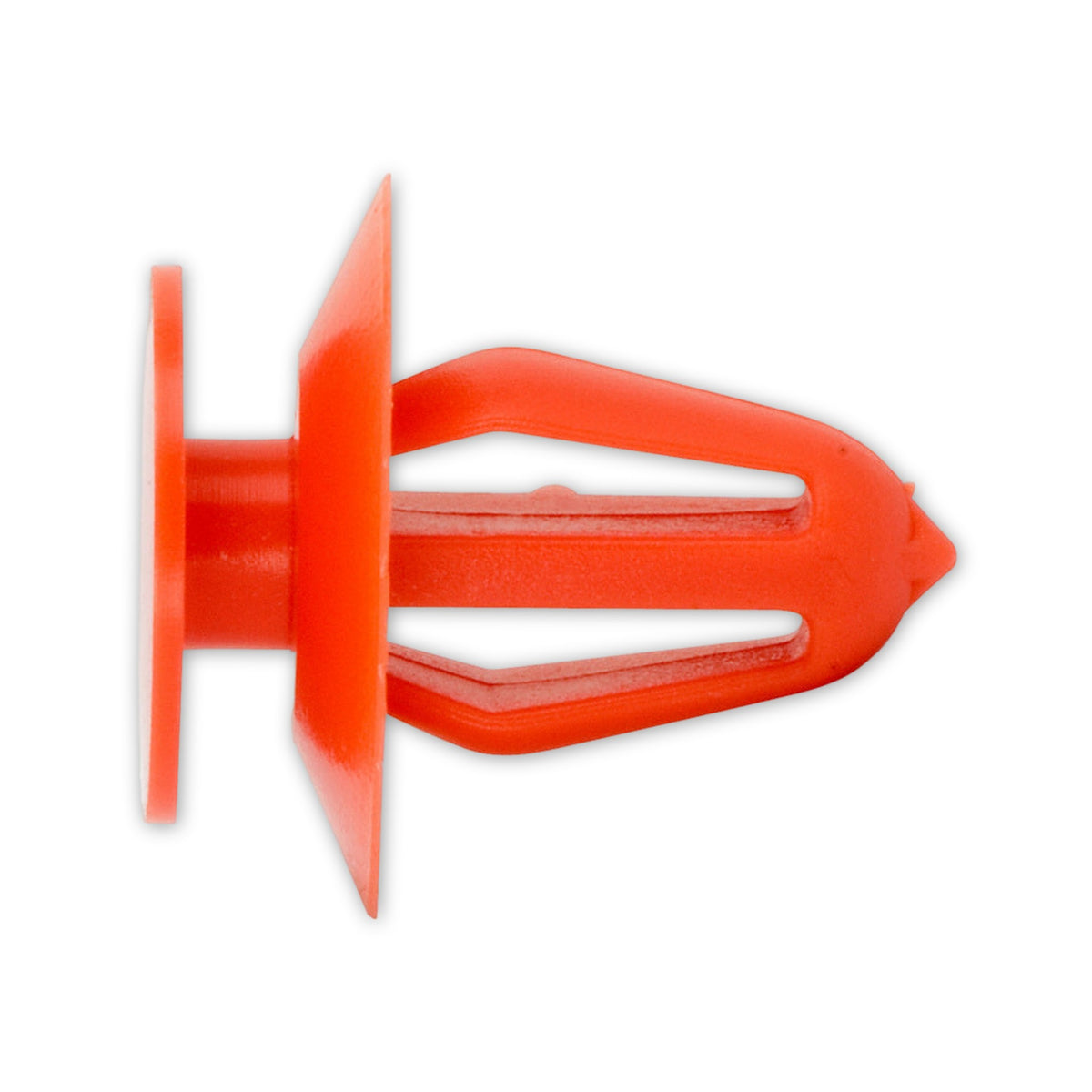 Kfz-Innenverkleidungsclip rot, dk 17 mm, L 13 mm: Produktansicht