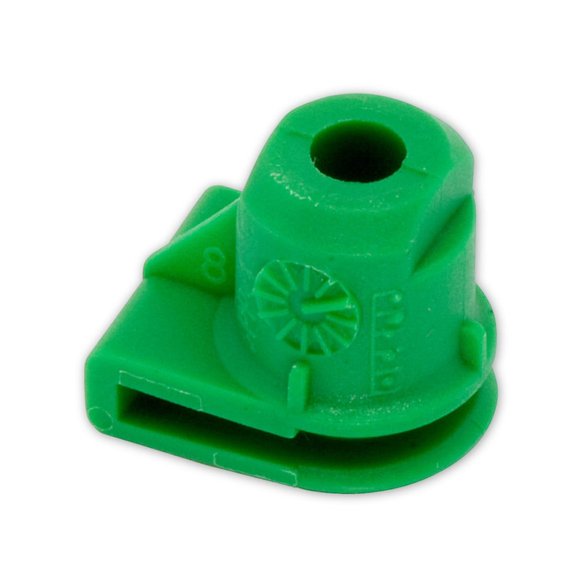 Kfz-Klemmmutter grün, Kunststoff, 16,5 × 12 mm: Produktansicht