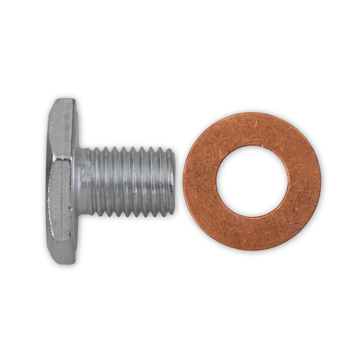 Kfz-Ölablassschraube M10 × 1,25 × 13 mit Dichtring, Stahl verzinkt: Produktansicht