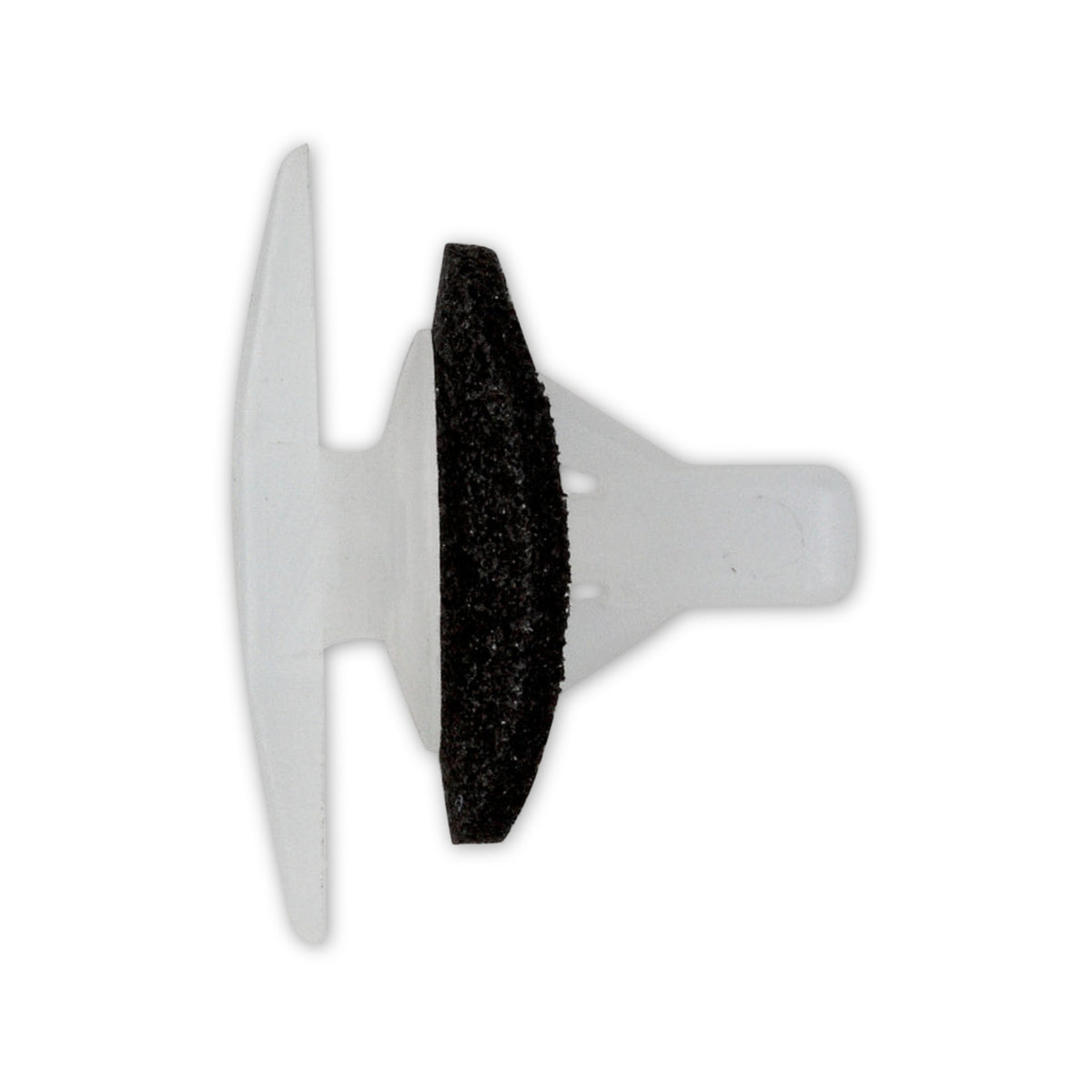 Kfz-Türdichtungsclip farblos, dk 15 mm, L 14,3 mm: Produktansicht
