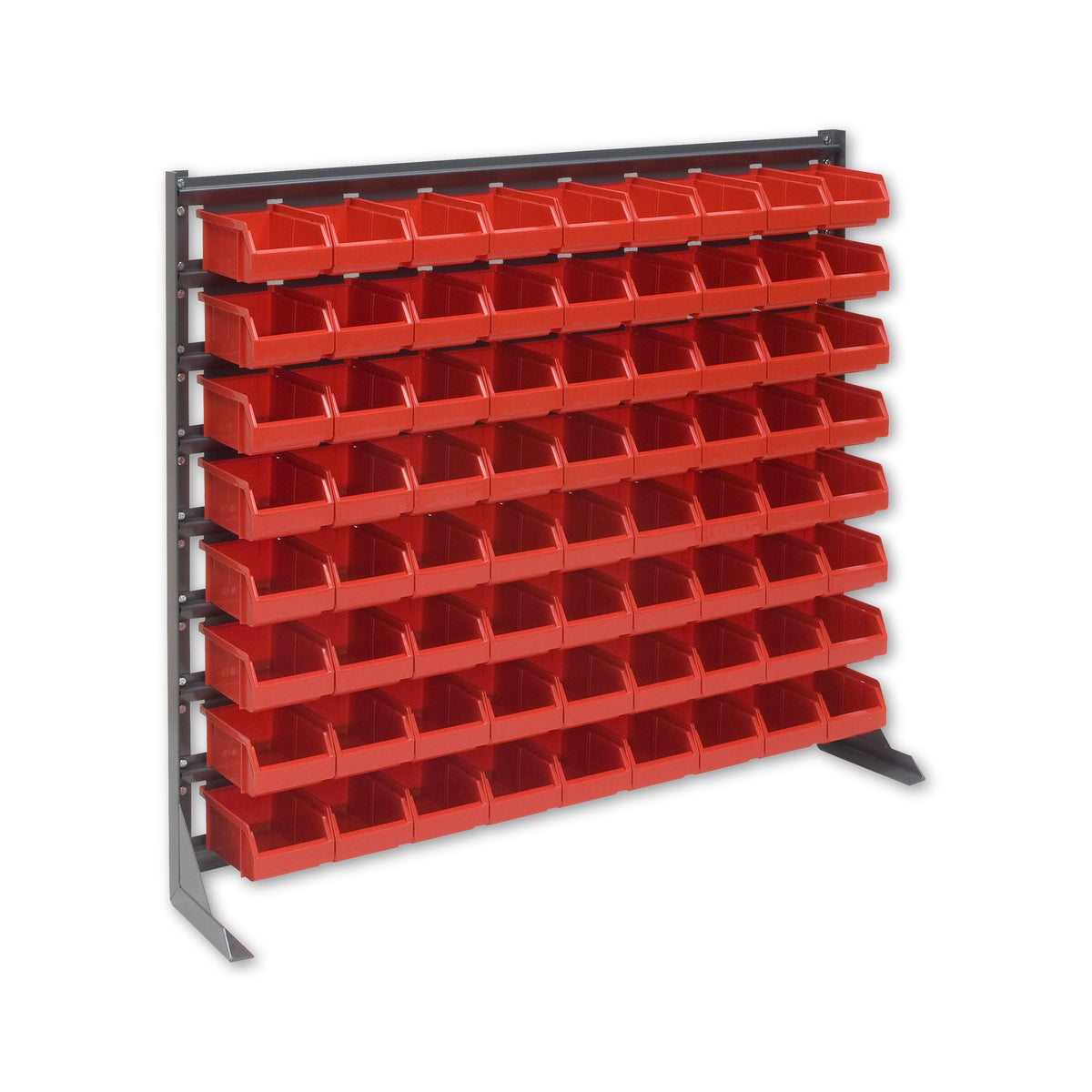 Lagerboxenregal mit 72 Lagerboxen, 900 × 1.025 × 160 mm: Produktansicht