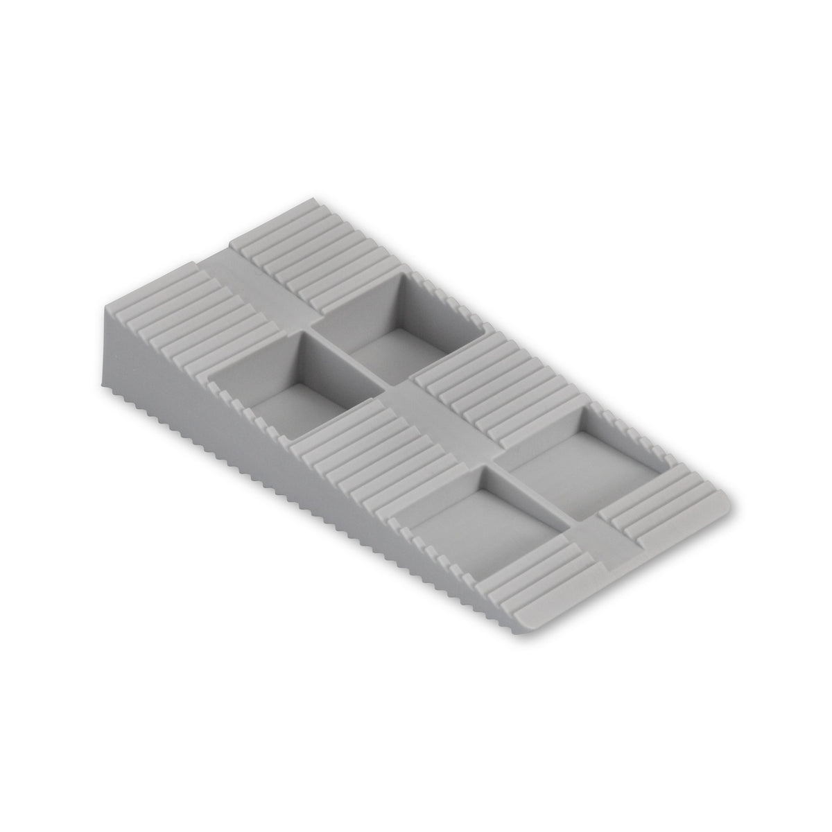 Montagekeil grau, Polypropylen, 87 × 43 × 15 mm: Produktansicht