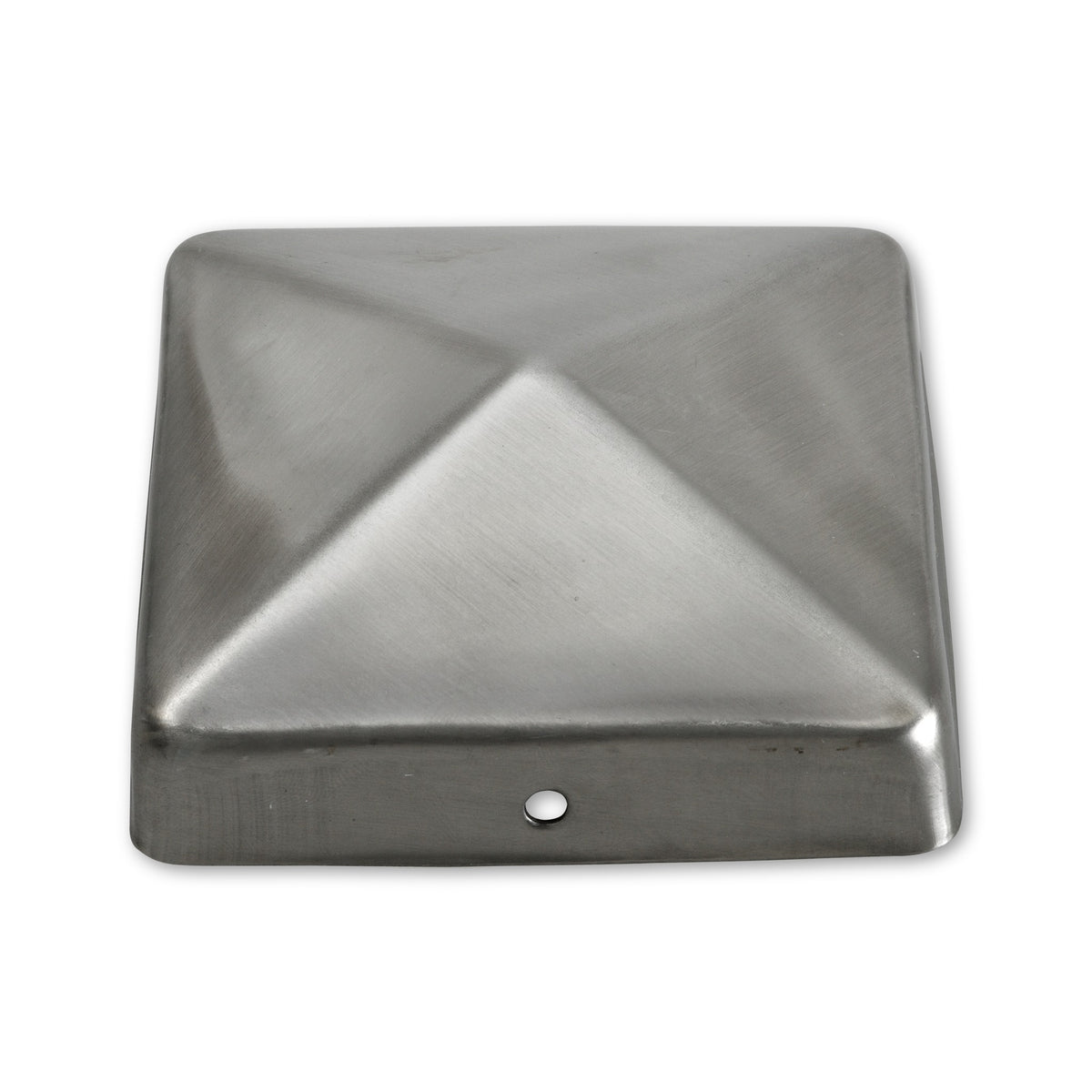 Pfostenkappe Pyramide, Edelstahl A2, für Pfosten 90 × 90 mm: Produktansicht