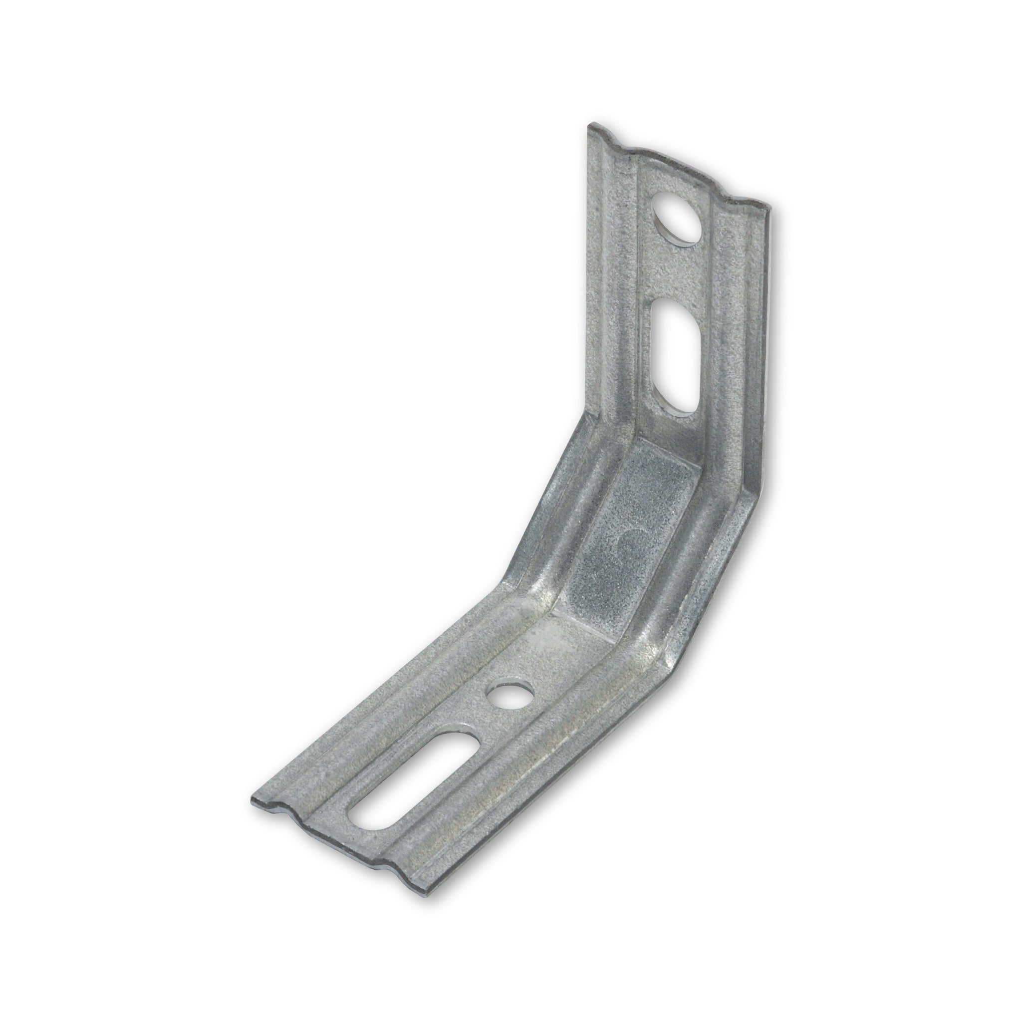 Rahmenwinkel mit Wulst 45 Grad, Stahl verzinkt, 70 × 30 × 2 mm: Produktansicht