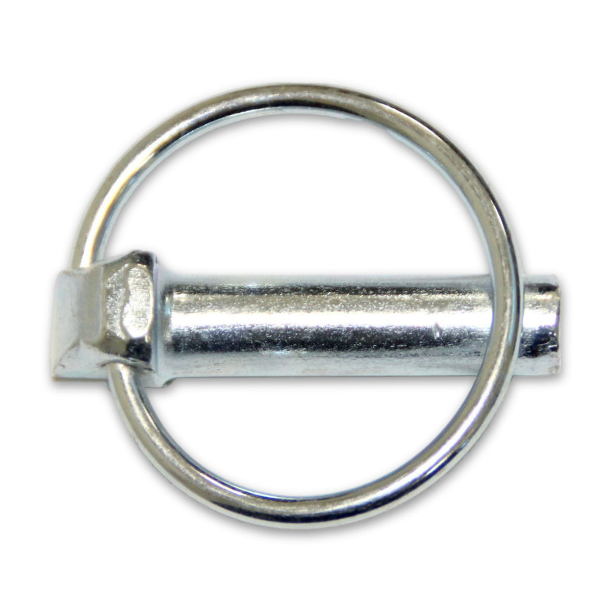 Klappstecker mit Federring, Stahl verzinkt: Produktansicht