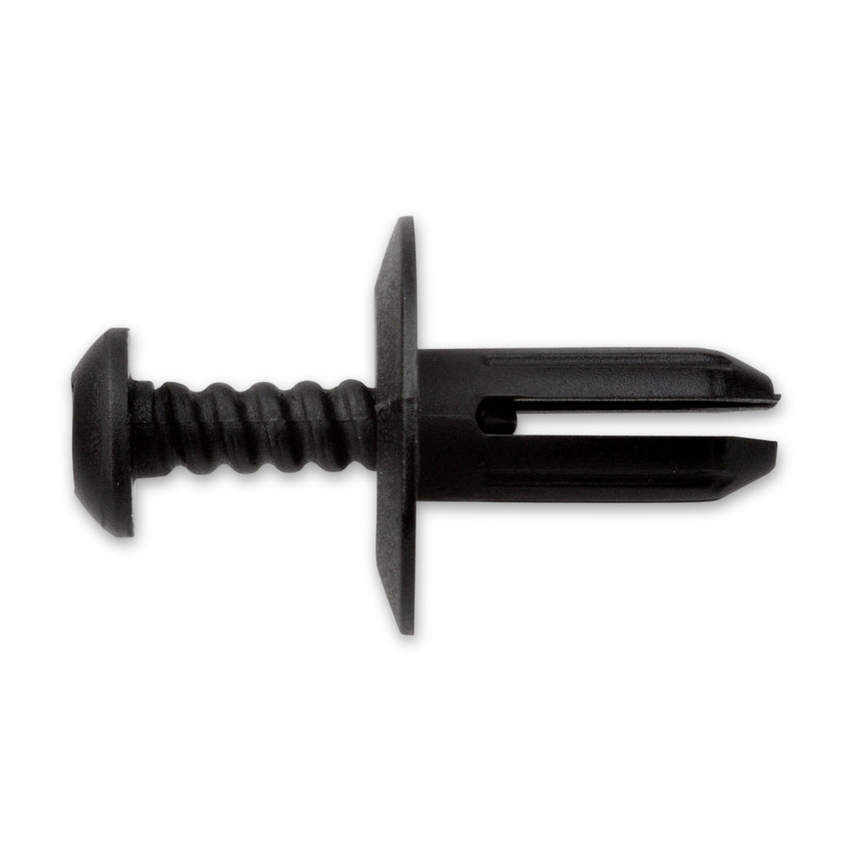 Kfz-Schraubniet schwarz, dk 17 mm, Hülse 14 mm: Produktansicht