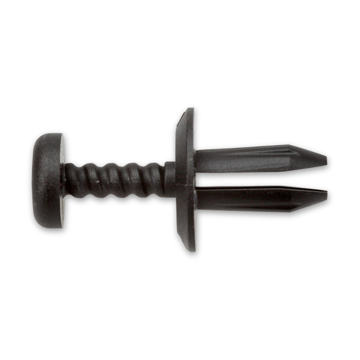 Kfz-Schraubniet schwarz, dk 12 mm, Hülse 12,5 mm: Produktansicht