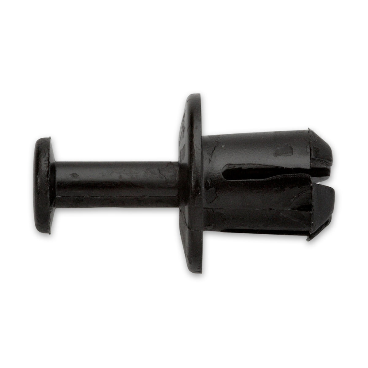 Kfz-Kunststoffspreizniet schwarz, dk 15 mm, L 11 mm: Produktansicht