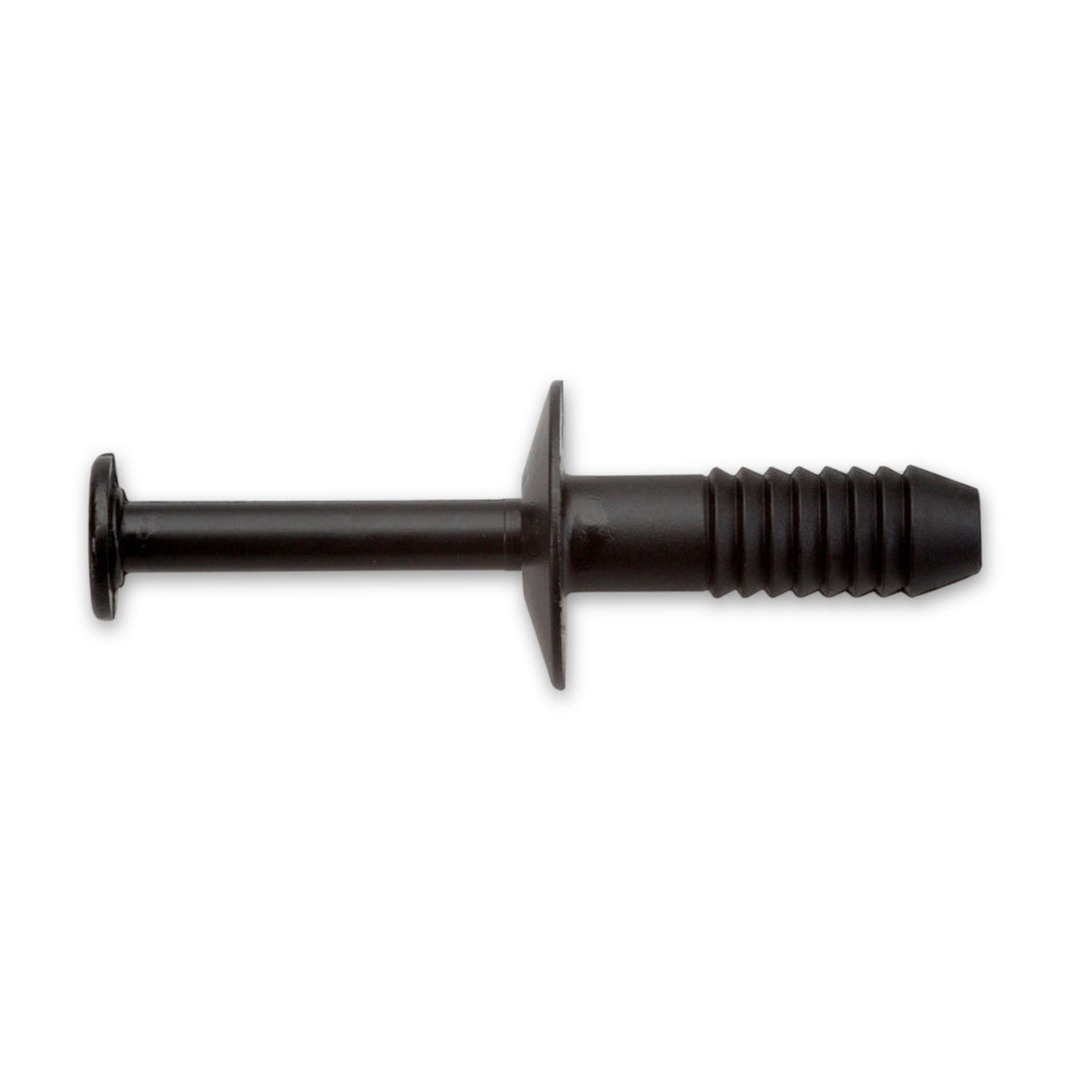 Kfz-Kunststoffspreizniet schwarz, dk 15 mm, L 15 mm, Bohrung 6 mm: Produktansicht