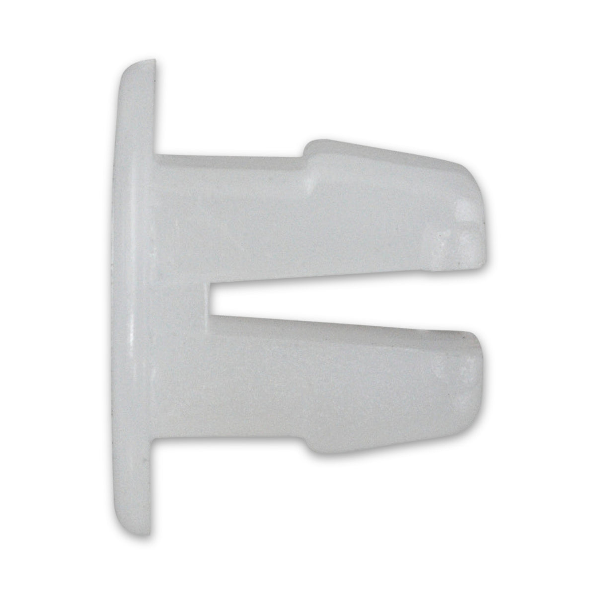 Kfz-Spreizmutter farblos, dk 12 mm, L 8 mm: Produktansicht