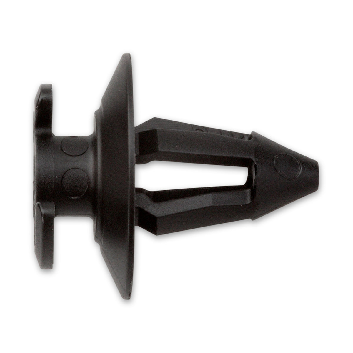 Kfz-Innenverkleidungsclip schwarz, dk 18 mm, L 21 mm, Bohrung 8 mm: Produktansicht