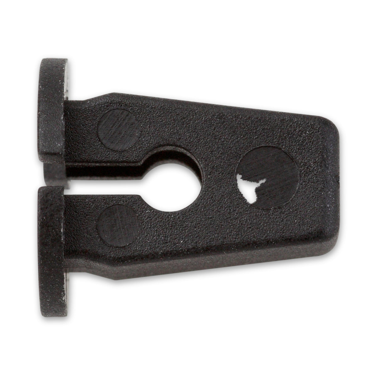 Kfz-Spreizmutter schwarz, dk 12 mm, L 14 mm: Produktansicht