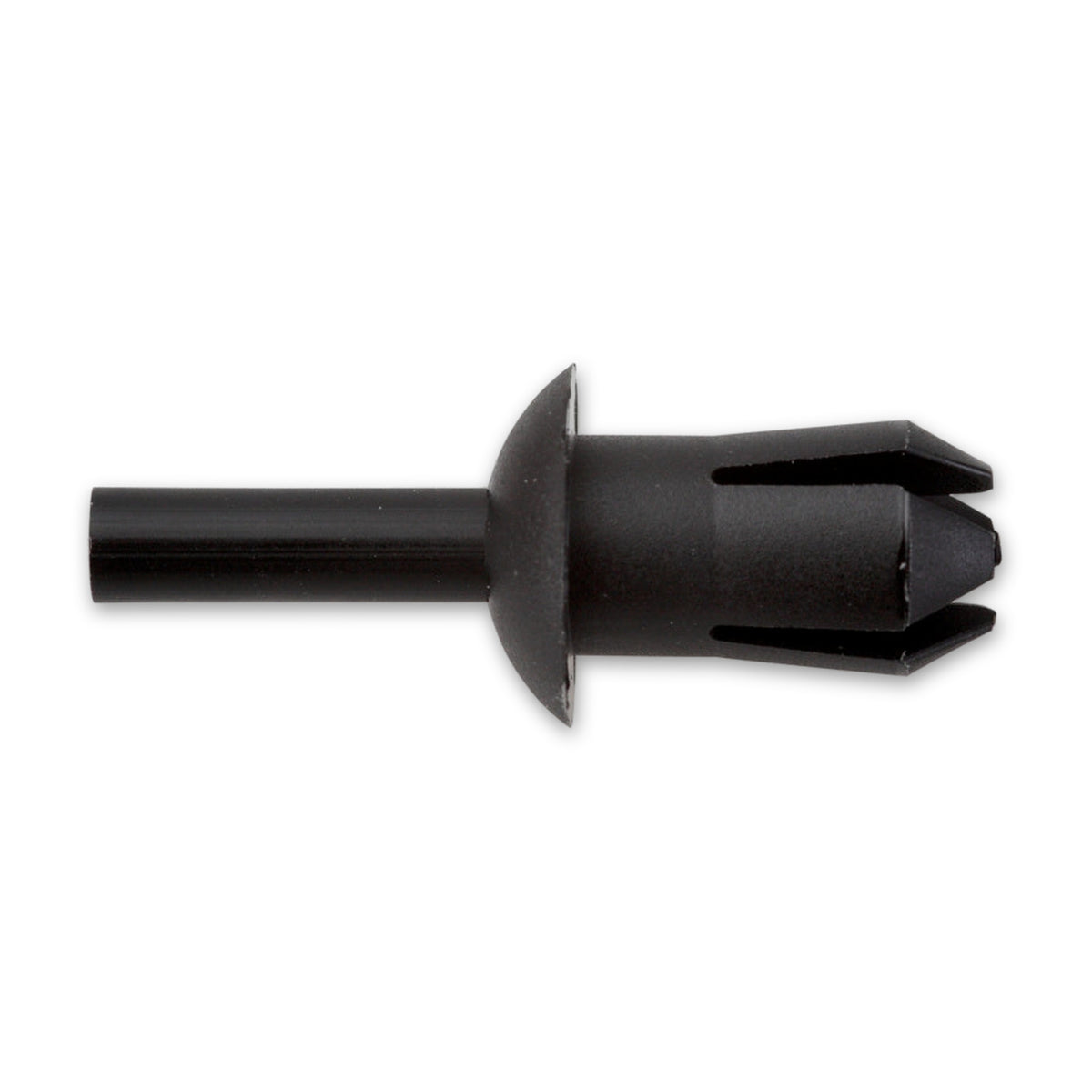 Kfz-Kunststoffspreizniet schwarz, dk 13 mm, Hülse 15 mm: Produktansicht