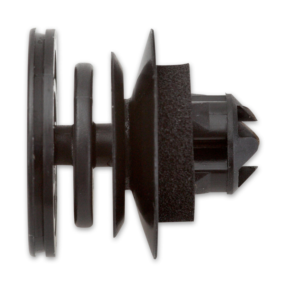Kfz-Innenverkleidungsclip schwarz, dk 22 mm, L 9,6 mm: Produktansicht