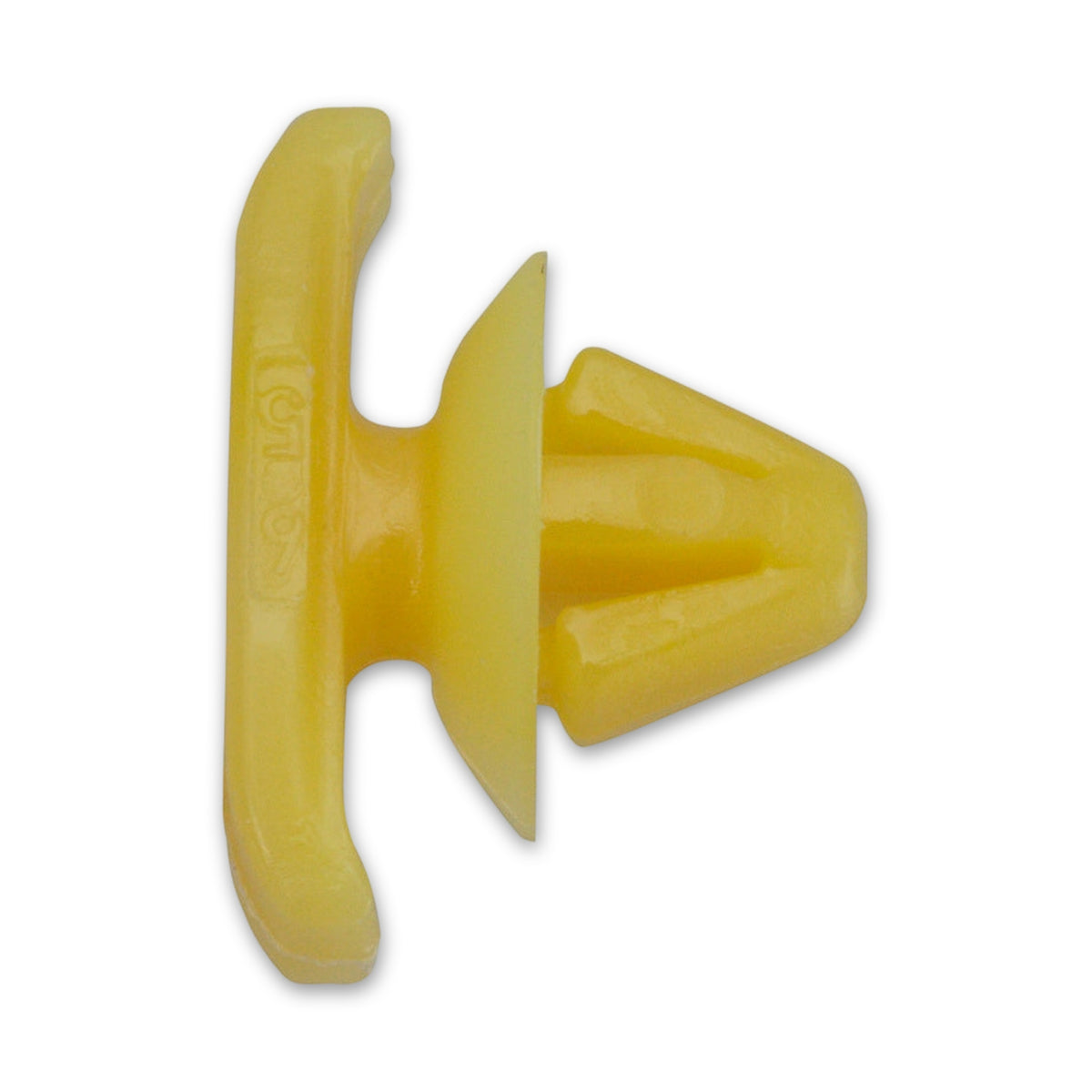 Kfz-Türdichtungsclip gelb, Kopf 12,7 × 5 mm, L 5,3 mm: Produktansicht