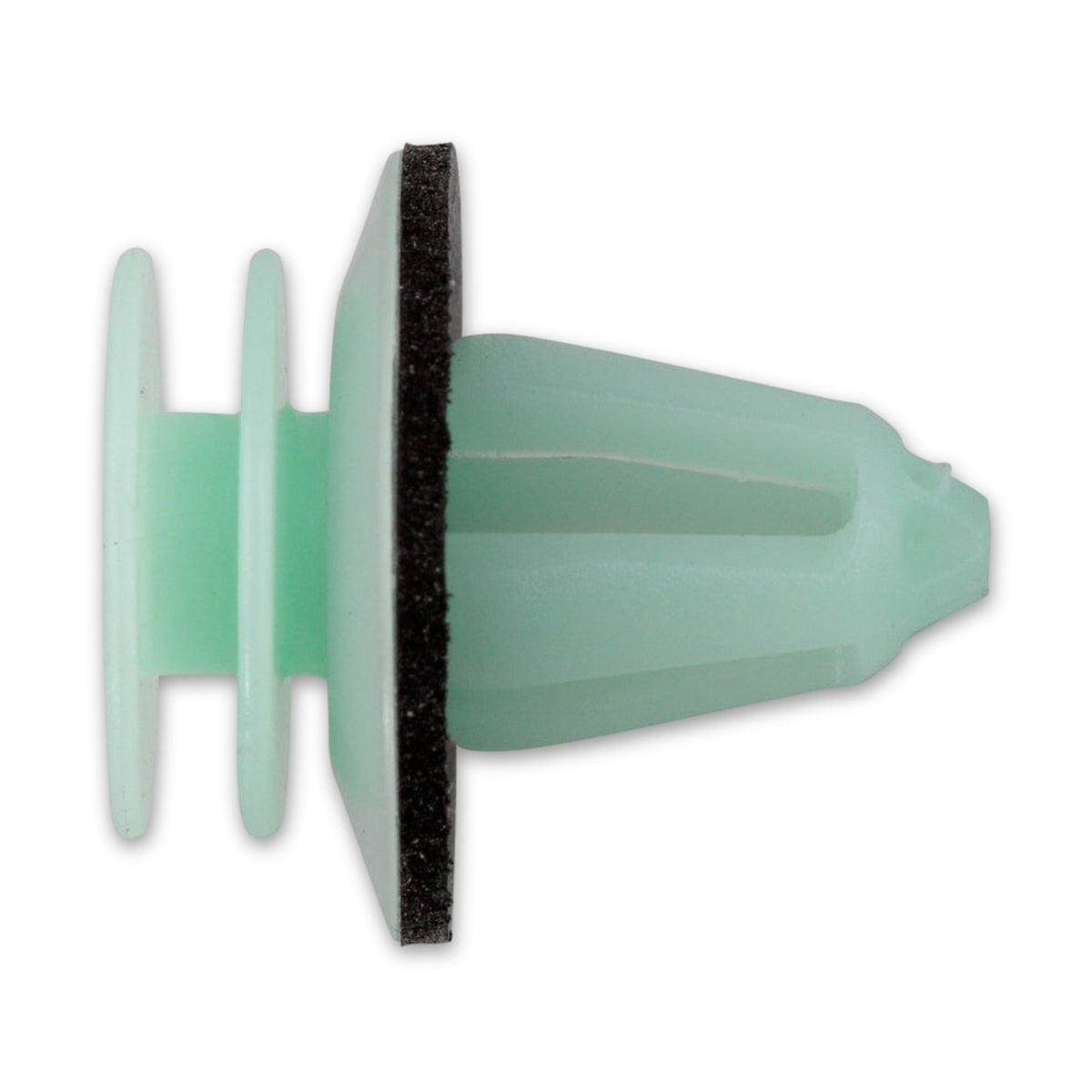 Kfz-Innenverkleidungsclip grün, dk 17 mm, L 19 mm: Produktansicht