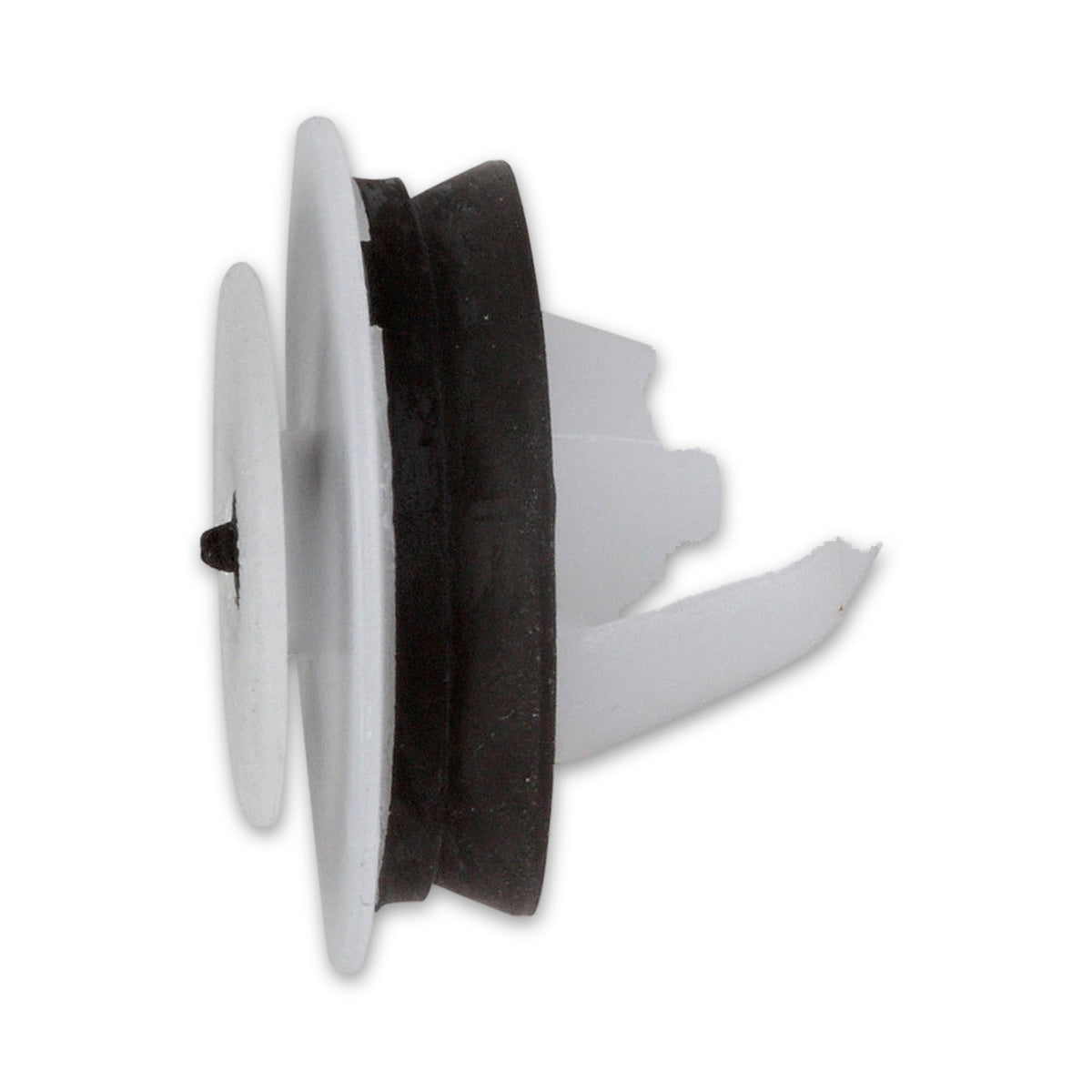 Kfz-Innenverkleidungsclip farblos, dk 20 mm, L 15,7 mm: Produktansicht