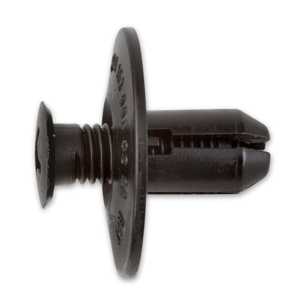 Kfz-Schraubniet schwarz, dk 25 mm, Hülse 13,5 mm: Produktansicht
